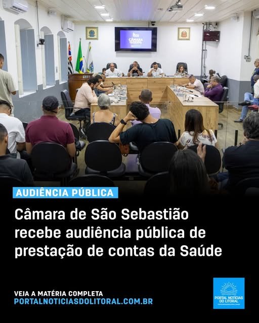 Audiência Pública em São Sebastião