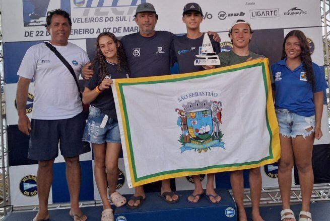 Velejadores de São Sebastião conquistam bons resultados em competiões