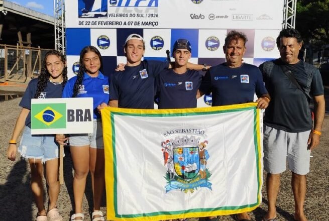 Velejadores da Escola de Vela de SÃ£o SebastiÃ£o disputam Campeonato Centro Sul-Americano da classe ILCA 6