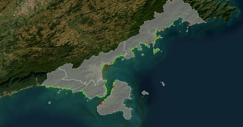 São Sebastião lidera balneabilidade no Litoral Norte com 100% das praias próprias