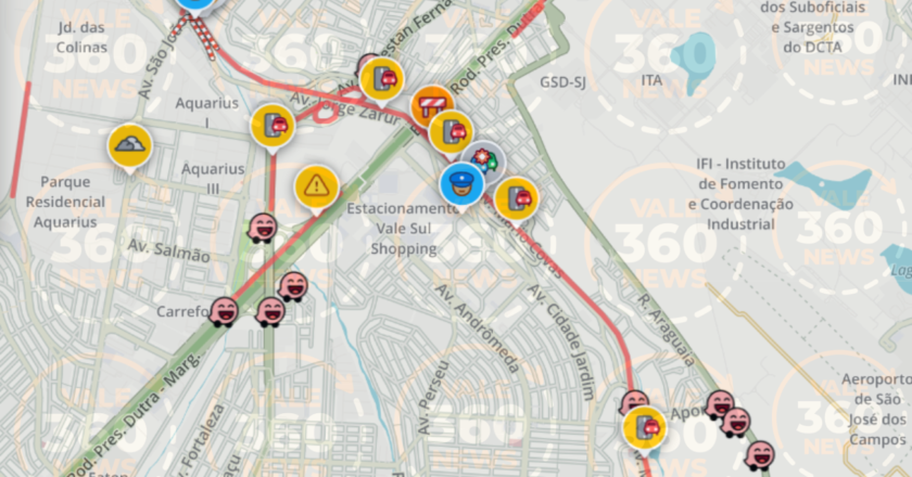 Interdição da Ponte Estaiada afeta trânsito em São José dos Campos