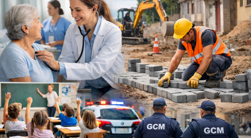 Saúde e Obras, prioridades do povo em Caçapava