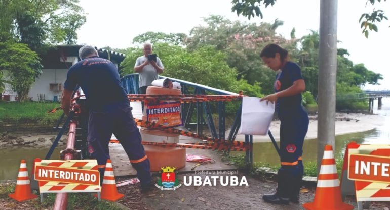 Passarela de acesso ao Mercado de Peixes é interditada por segurança