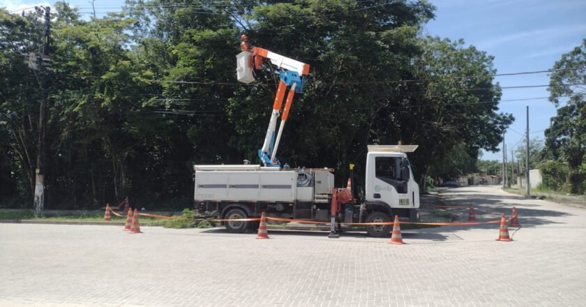 EDP realiza mutirão de manutenção em São Sebastião