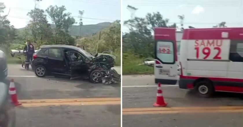 Acidente de trânsito deixa três vítimas na rodovia Rio-Santos