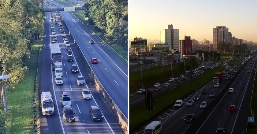 Rodovias Anchieta e Imigrantes registraram pontos de lentidão nesta manhã