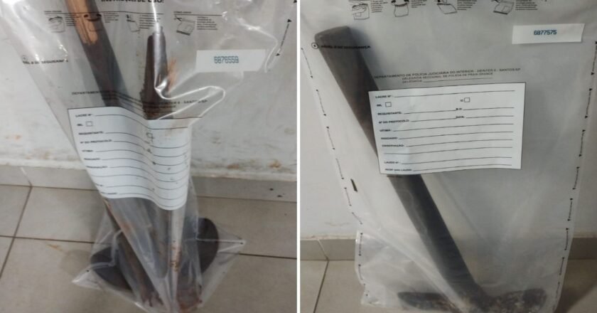 Homem tenta matar companheira com enxada e picareta, em Praia Grande