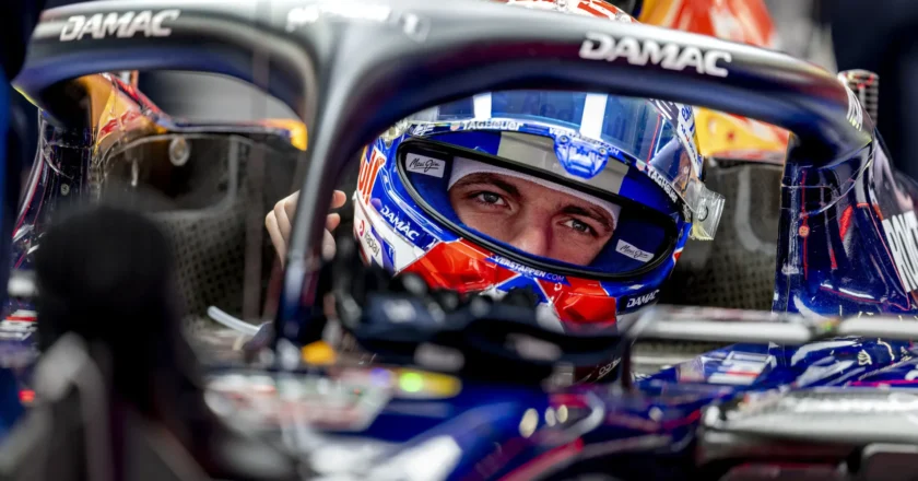 Verstappen desaba em prova de classificação de F1