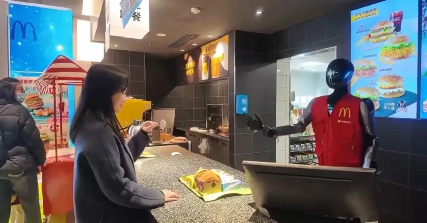 McDonald’s testa robôs humanoides em Xangai