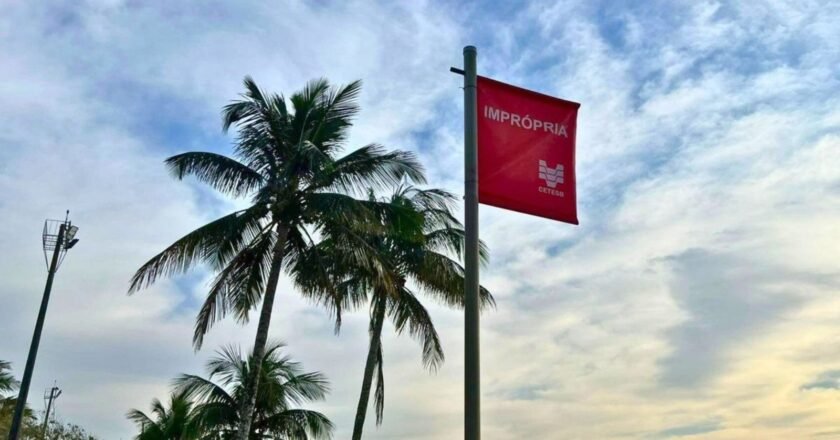 São Vicente: 5 praias com água imprópria para banho