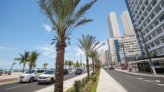 Avenida Castelo Branco interditada em Praia Grande para prova