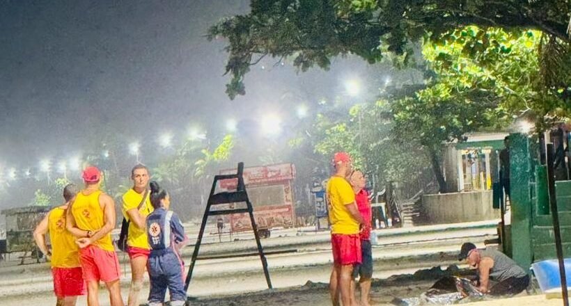 Turista morre em quiosque na Praia Grande de Ubatuba