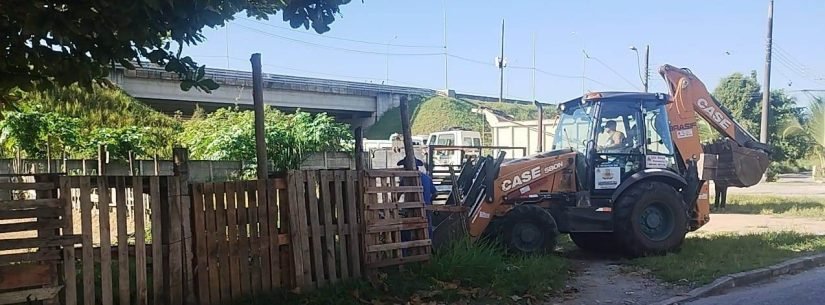 Prefeitura coíbe invasão de área pública no Jardim Itaúna