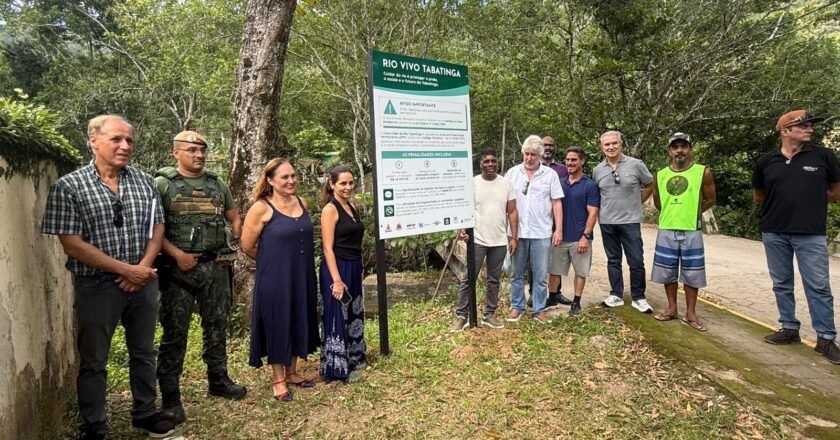 Projeto Rio Vivo Tabatinga promove a despoluição e preservação do rio