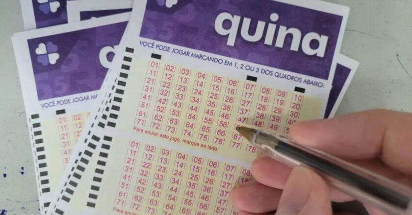 Quina 6990 sorteia R$ 600 mil nesta terça (31); veja horário e como apostar