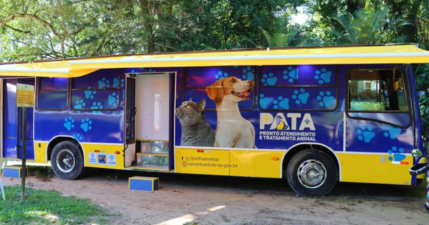 PATA Móvel retoma atendimento em bairros da Costa Sul de São Sebastião