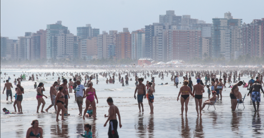 Praia Grande tem 8 praias impróprias neste fim de semana; veja quais são