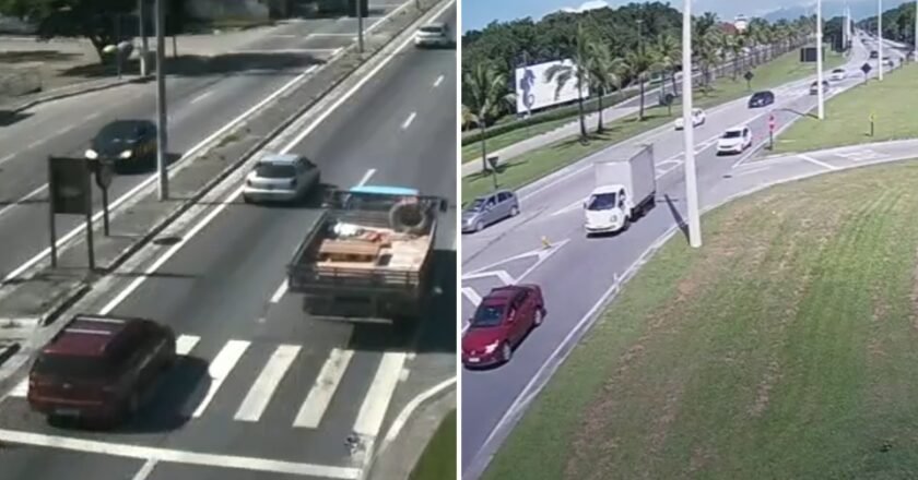 Tráfego pesado persiste na rodovia Rio-Santos entre Bertioga e São Sebastião