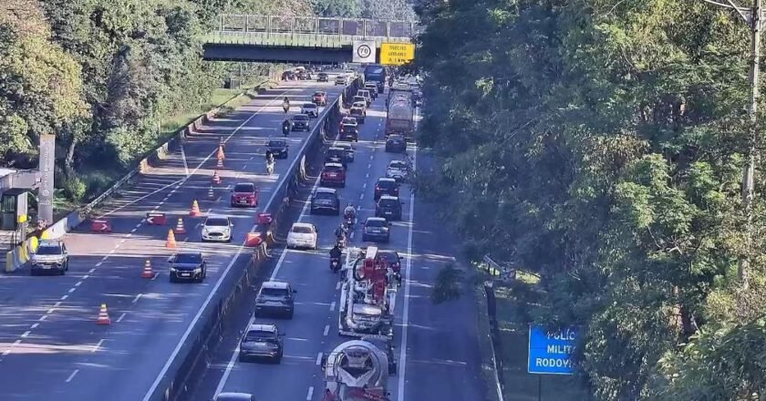 Veja as rodovias do litoral paulista na manhã desta segunda (16)