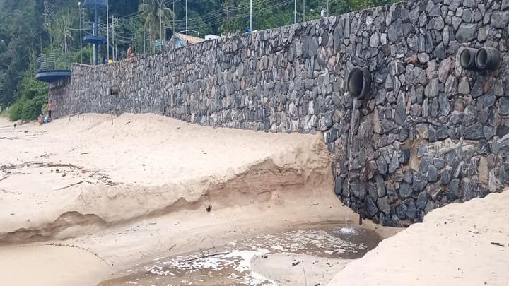 Vistoria na Praia de Boiçucanga