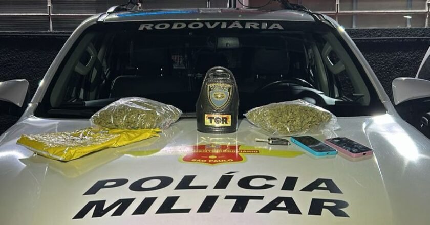 TOR apreende droga avaliada em mais de R$ 40 mil na Rodovia dos Tamoios
