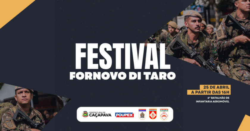 Caçapava comemora 81 anos da FEB com Festival Fornovo di Taro 2026