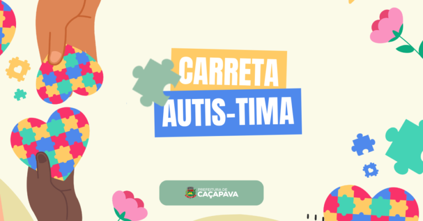 Carreta Autis-Tima chega a Caçapava para atendimento de crianças e adolescentes
