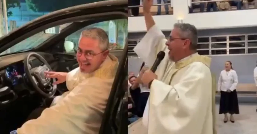 Padre ganha carro em rifa e decide refazer sorteio