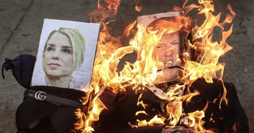 Reação negativa a Donald Trump em Venezuela