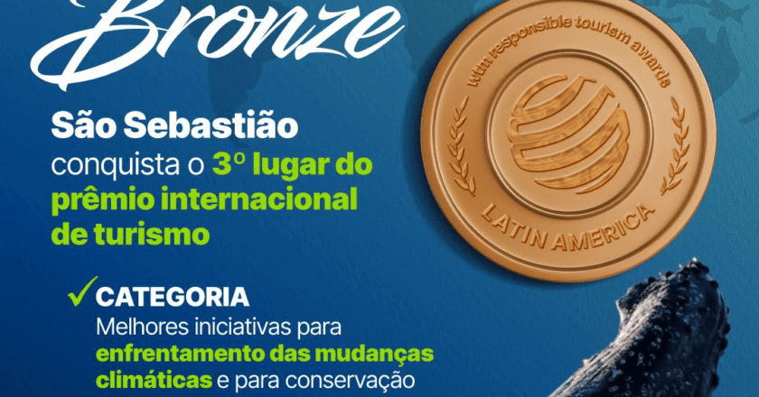 São Sebastião conquista 3º lugar em prêmio internacional de