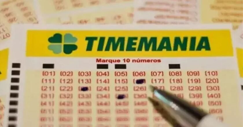 Sorteio da Timemania 2377 realizado em São Paulo
