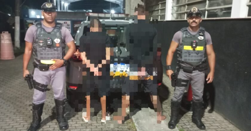 Dupla de golpistas é presa em Ubatuba por estelionato de R$ 6 mil