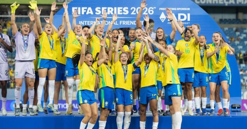 Brasil vence Fifa Series de futebol feminino