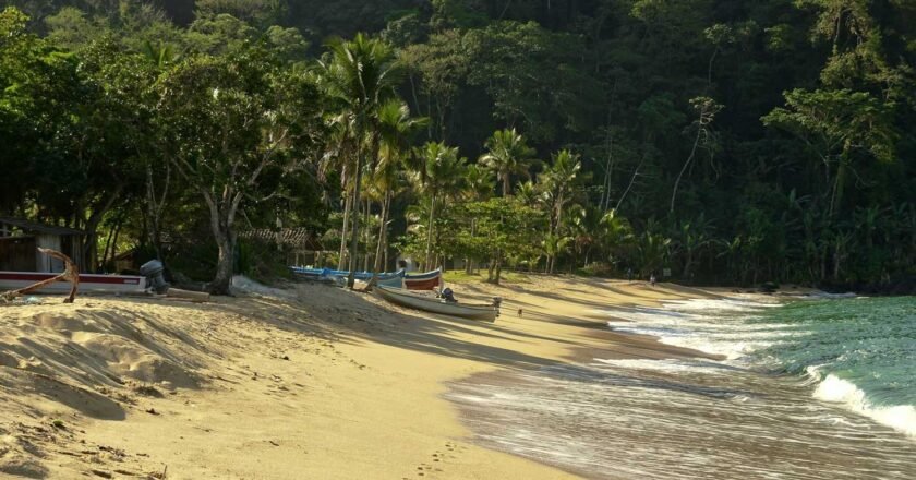 Praia Vermelha, onde o silêncio e o mar definem a experiência