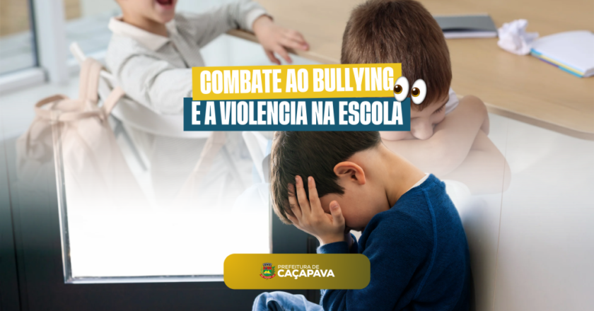 Caçapava lança campanha contra bullying e violência escolar