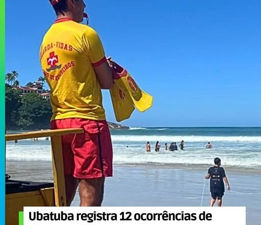 Ubatuba registra 12 ocorrências de afogamento