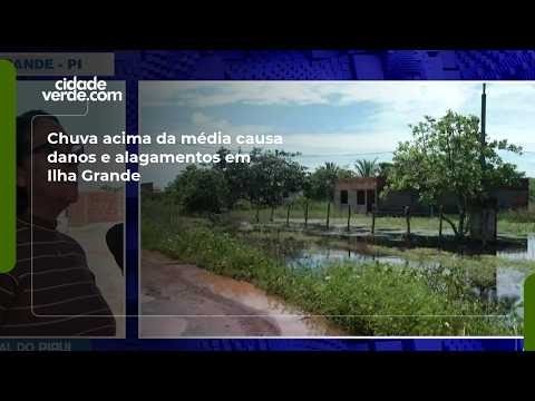 Ilha Grande decreta emergência devido a chuvas fortes