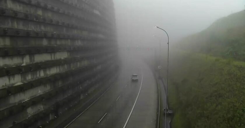 Trânsito livre na serra nova