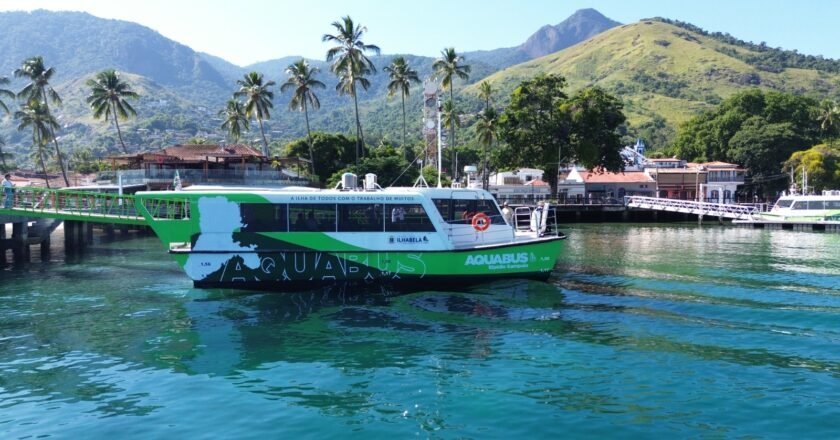 Tarifa do aquabus de Ilhabela cai para R$20