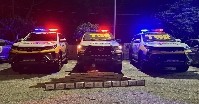 TOR apreende 61 tabletes de drogas em São Paulo, com destino a Ubatuba