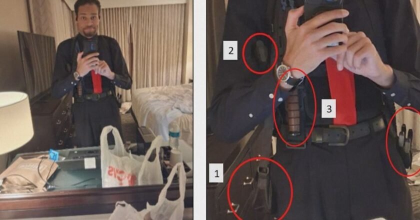 Fotos mostram armas antes de ataque a Trump