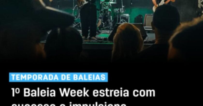 Baleia Week é sucesso em São Sebastião
