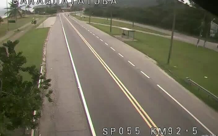 Tráfego normal na SP 055 entre São Sebastião
