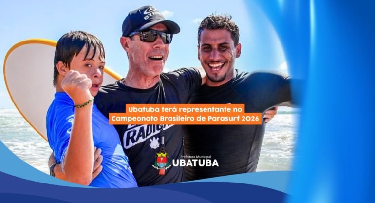 Ubatuba terá representante no Campeonato Brasileiro de Parasurf