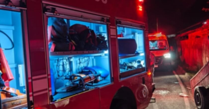 Incêndio de residência deixa um morto e um ferido