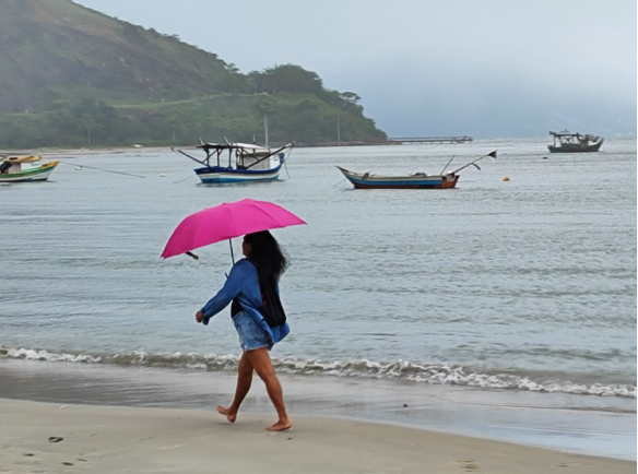 Frente fria traz temporais e ventos fortes ao Litoral