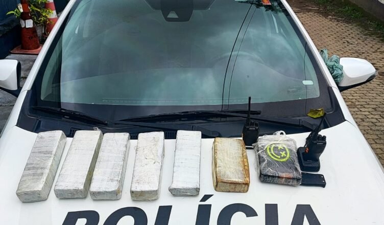 PM apreende grande quantidade de cocaína