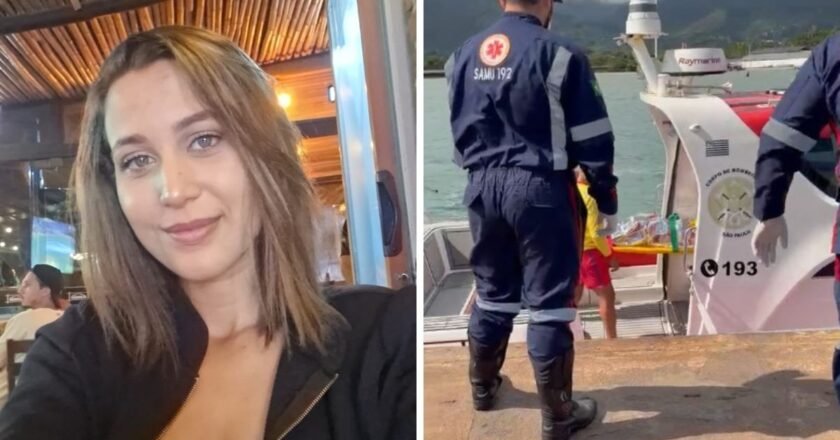 Mulher resgatada após três dias à deriva no mar