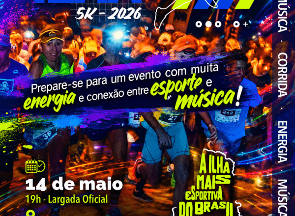 Ilhabela recebe corrida noturna com repertório musical