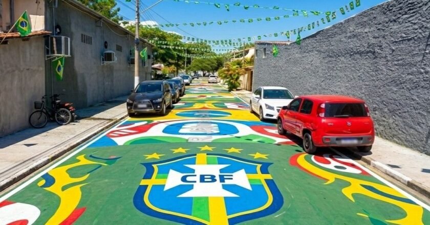 São Sebastião libera pinturas nas ruas para Copa